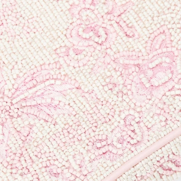 Staud TOMMY BEADED BAG IVORY CHERRY BLOSSOM TOILE - Picture 11 of 11